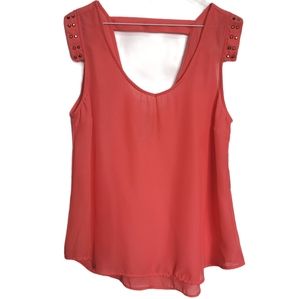 JOE & CO sleeveless blouse top